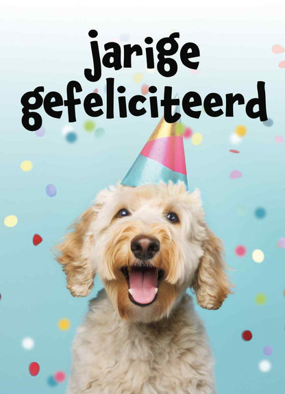 Jarige gefeliciteerd