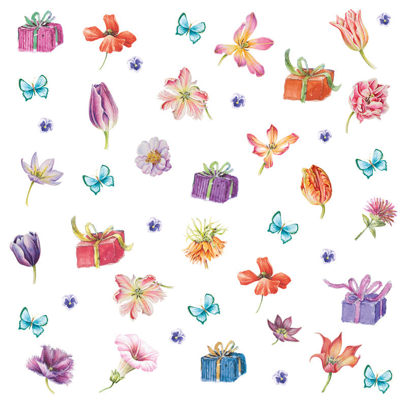 Minikaartje - bloemen cadeaus