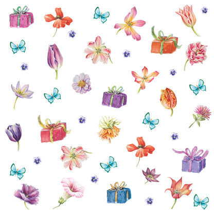 Minikaartje - bloemen cadeaus