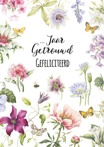 Jaar getrouwd gefeliciteerd