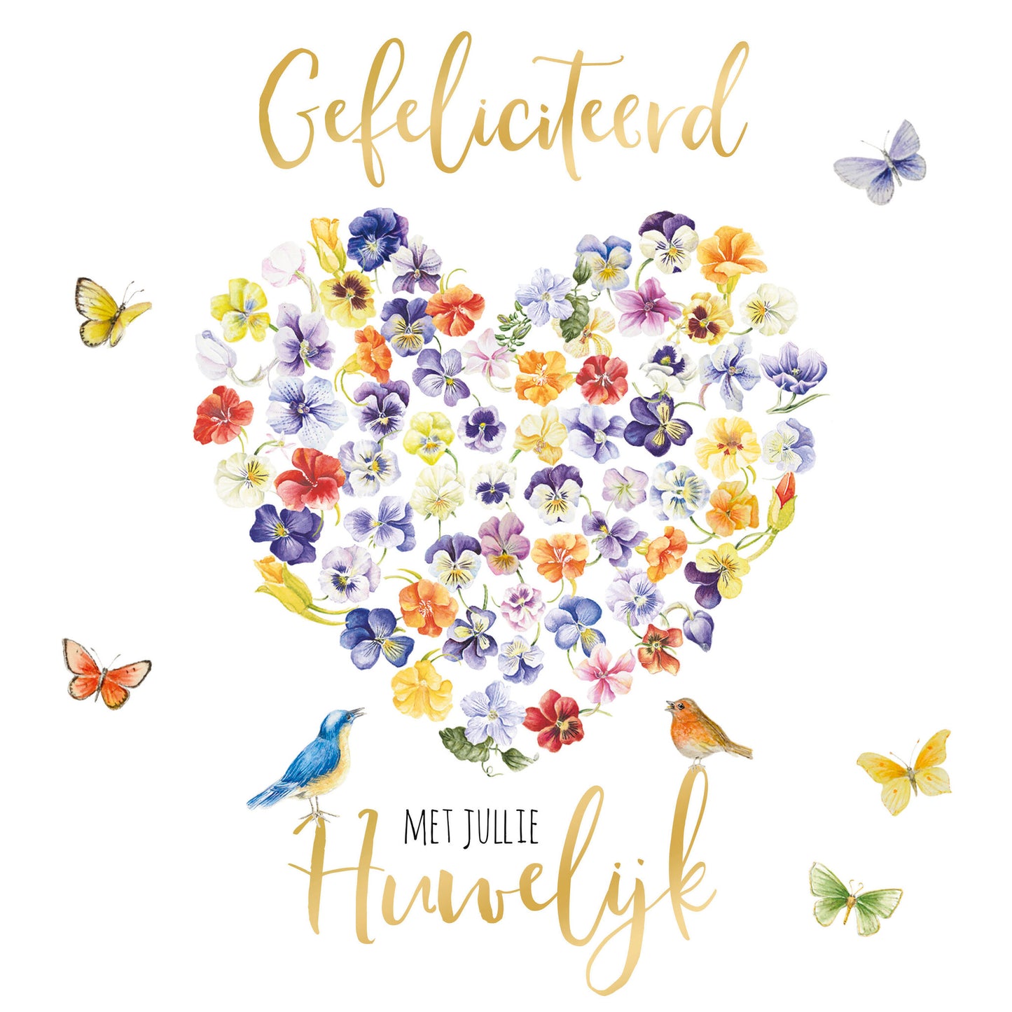 XL kaart - Gefeliciteerd