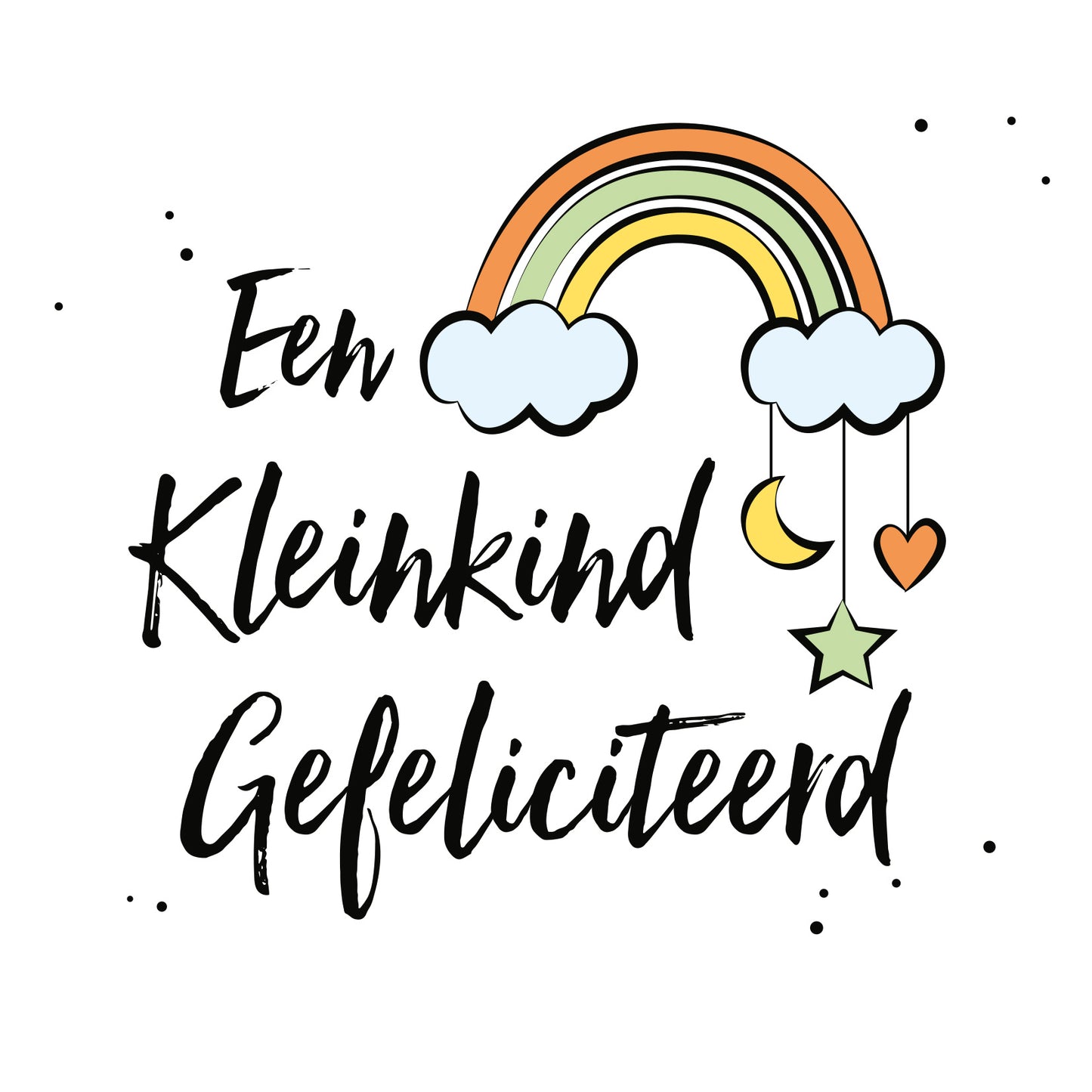 Een kleinkind gefeliciteerd