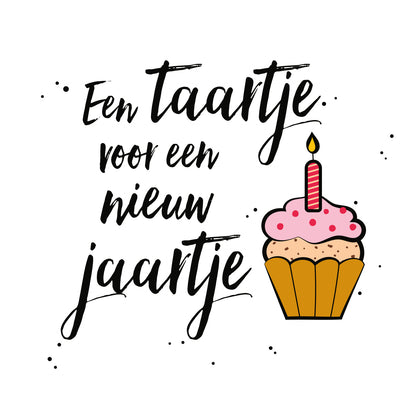 Een taartje voor een nieuw jaartje