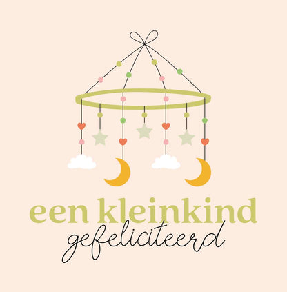 Een kleinkind gefeliciteerd