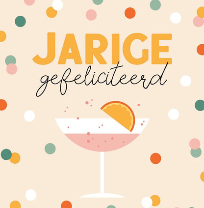 Jarige gefeliciteerd
