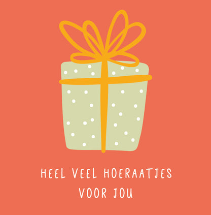 Heel veel hoeraatjes