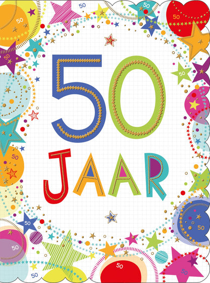 XL kaart - 50 Jaar