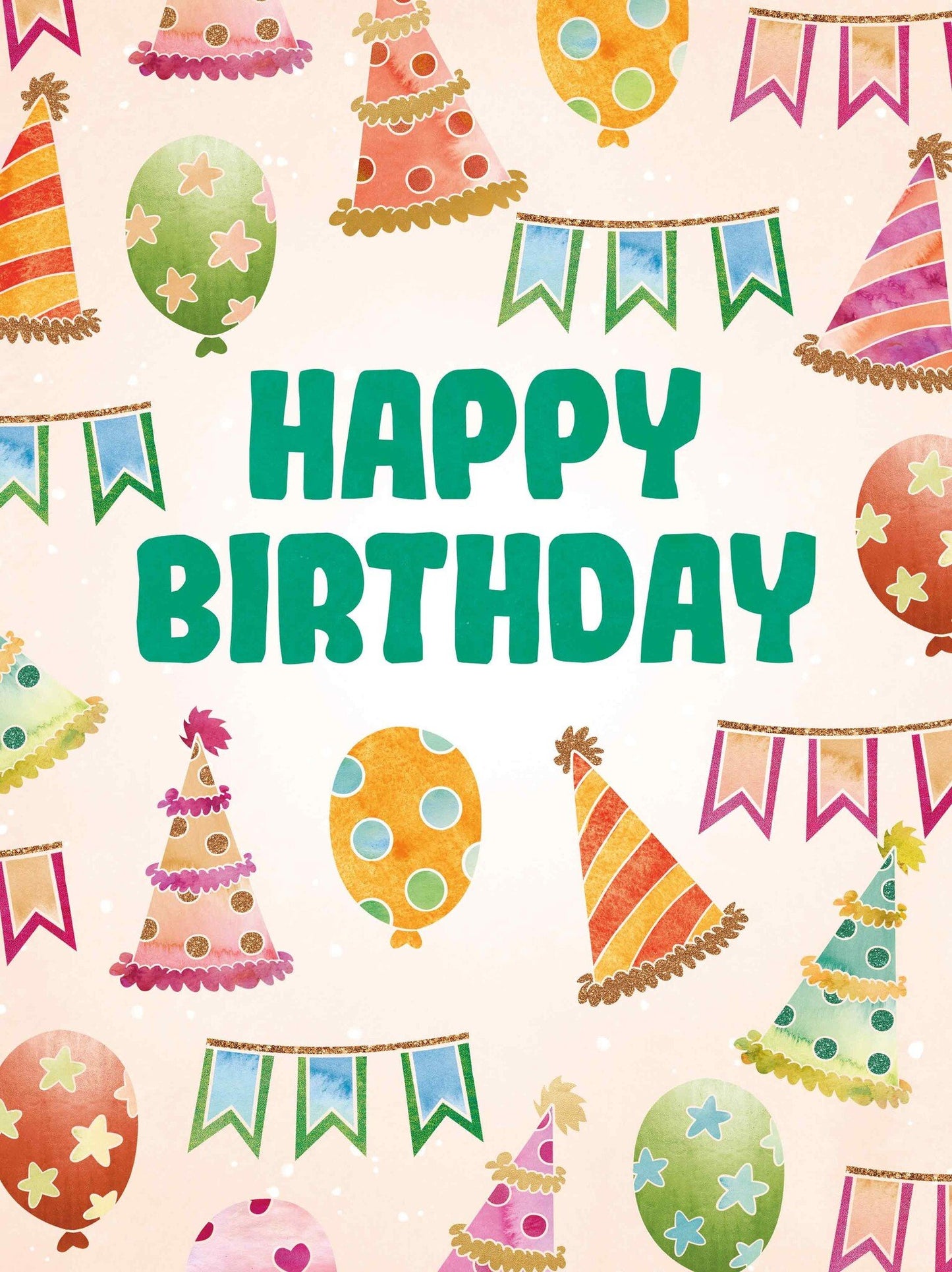 XL Kaart - Happy birthday