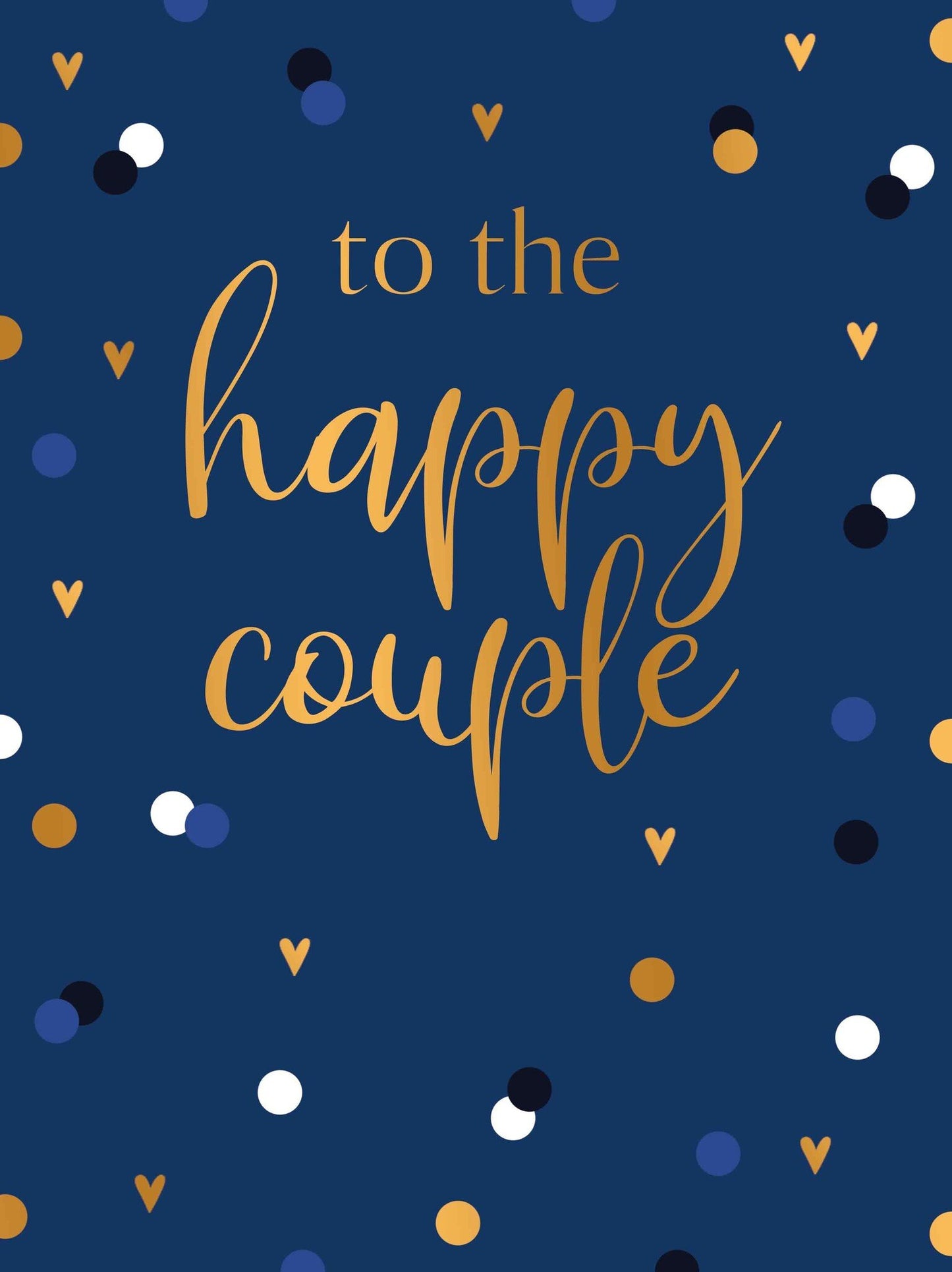 XL kaart -To the happy couple