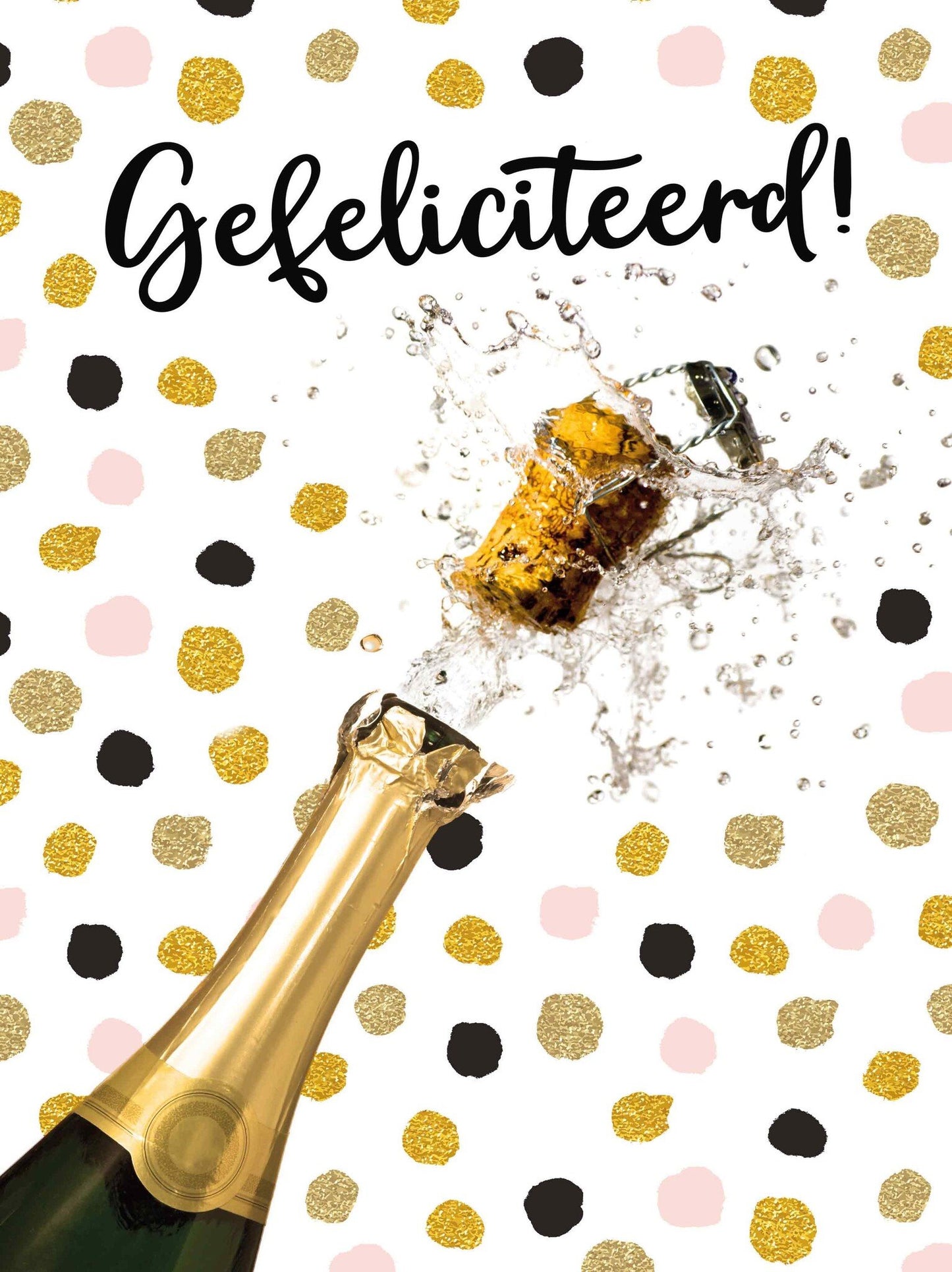 XL kaart - Gefeliciteerd