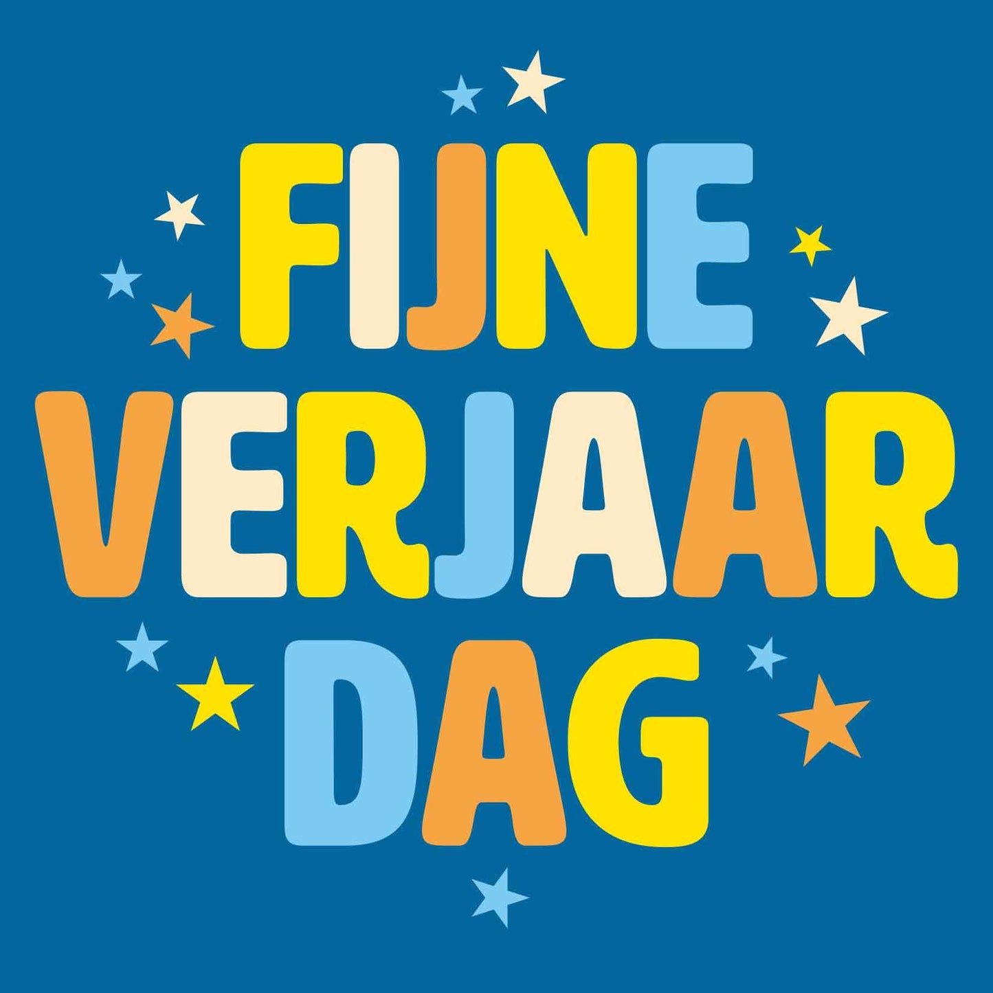 Fijne verjaardag