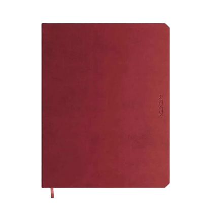 Notitieboek bordeaux rood