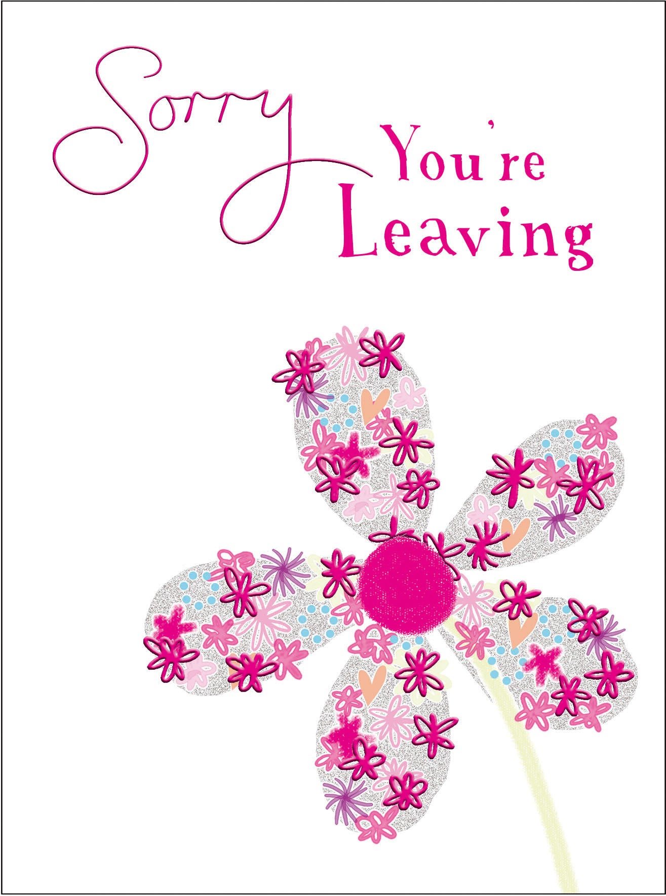 XL kaart - Sorry you're leaving