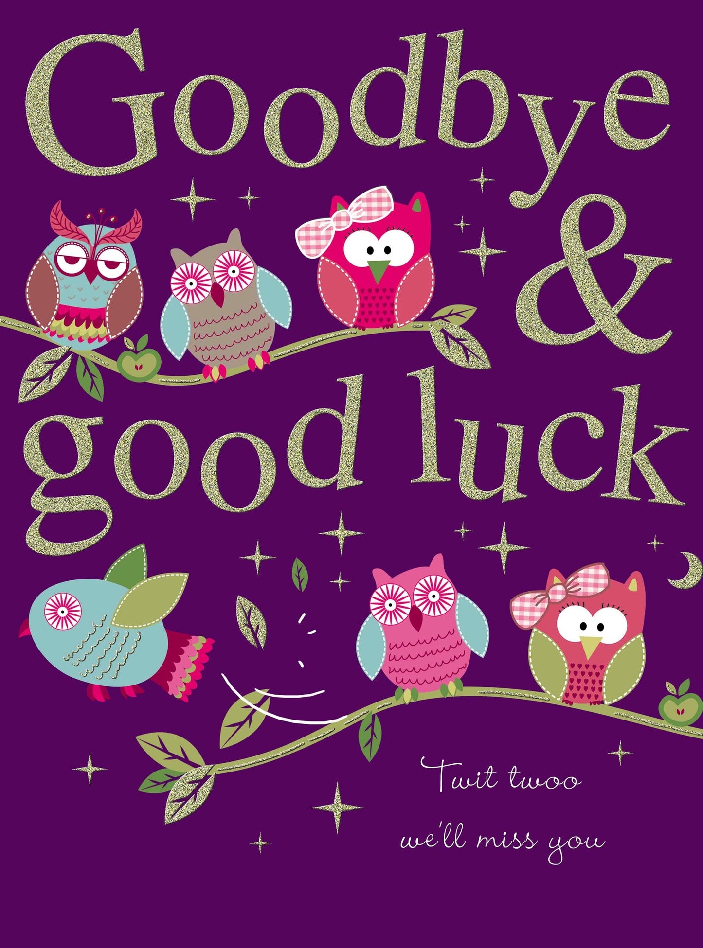 XL kaart - Goodbye & goodluck