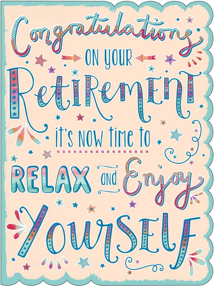 XL kaart - Congratulations on your retirement