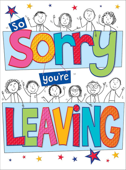 XL kaart - Sorry you're leaving