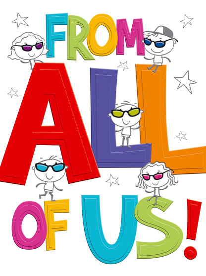 XL kaart - From all of us!