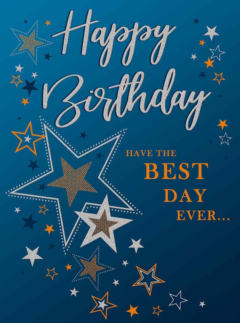 XL kaart - Happy birthday