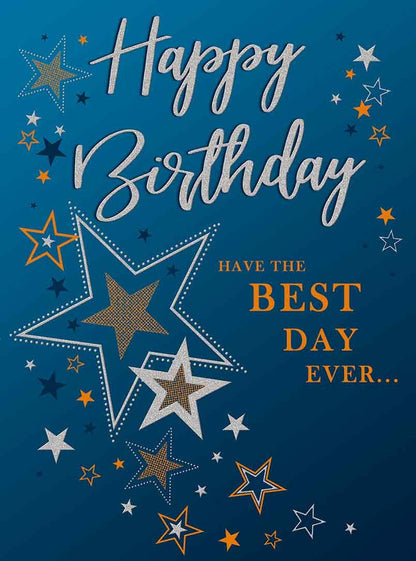 XL kaart - Happy birthday