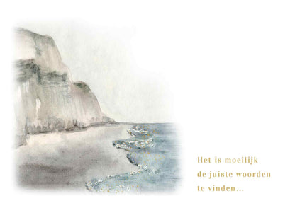 Het is moeilijk de juiste woorden te vinden